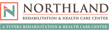 Logo of Northland Rehabilitation & Health Care Center. The logo has a stylized 