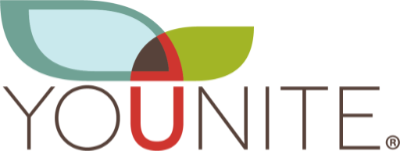 A logo with the word 